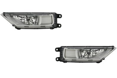 Nebelscheinwerfer links rechts Set passend für VW Tiguan AD 01/16- chrom Allspa