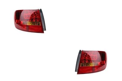 LED Heckleuchte Rückleuchte passend für Audi A6 4F 03/05-09/08 außen Set Li. Re