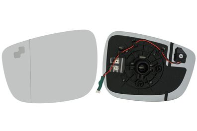 Außenspiegel Spiegel Ersatzglas passend für Mazda Cx5 Links m. Träger KFZ m. SWA
