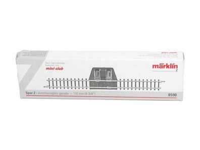 Märklin mini-club 8590 - Anschlussgleis gerade - Spur Z - 1:220 - Originalverpackung