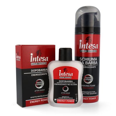 intesa pour Homme After Shave ENERGY POWER 100ml + Rasierschaum