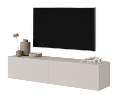 Selsey BISIRA - TV-Möbel, Beige, 140 cm