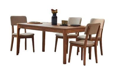 Esszimmer Komplett 5Tlg Luxus Esstisch 4X Stühle Modern Set Design Einrichtung