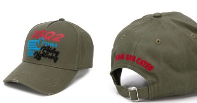 Dsquared2 Dsq2 Friday Lightning Kappe Basebalkappe Hat Baseball Cap Hut Cappy