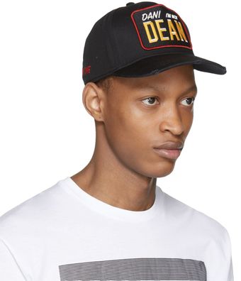 Dsquared2 I AM NOT DEAN SKINNY Baseball Cap Kappe Basebalkappe Hat Hut Cappy