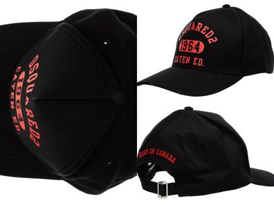 Dsquared2 Iconic1964 Vintage Logo Baseballcap Cap Kappe Basebalkappe Hat Hut