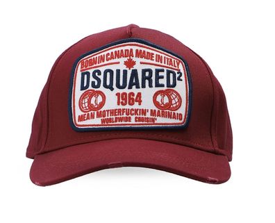 Dsquared2 Mother Fucking Marinaid Patch Baseballcap Cap Kappe Basebalkappe Hat