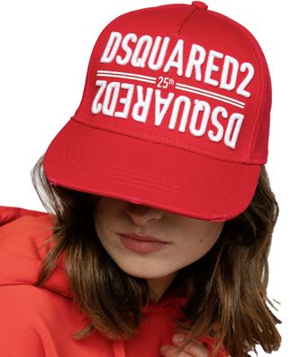 Dsquared2 Iconic 25th Edition Ltd. Patch Baseballcap Cap Kappe Basebalkappe Hat