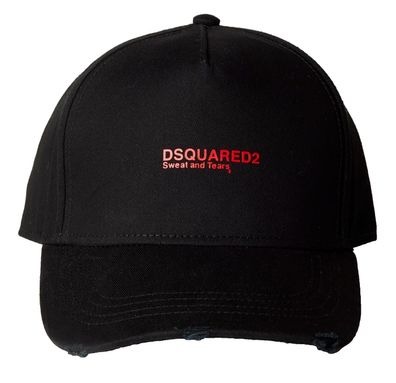 Dsquared2 Baseballcap Sweat and Tears Cap Kappe Basebalkappe Hat Hut New Model