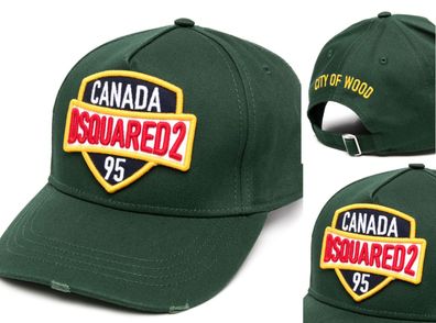 Dsquared2 Iconic Baseballcap Cap Kappe Basebalkappe Hat Hut New Collection