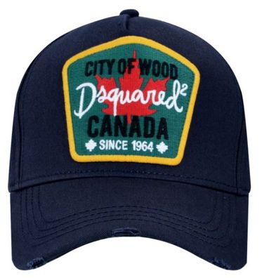 Dsquared2 Icon Canada City Of Wood Baseballcap Cap Kappe Basebalkappe Hat Hut