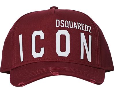 Dsquared2 Icon Logo Iconic Patch Baseballcap Cap Kappe Basebalkappe Hat Bnwt