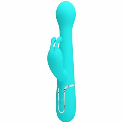 Pretty Love - Dejon Rabbit Vibrator 3 in 1 Multifunktion Aqua Grün