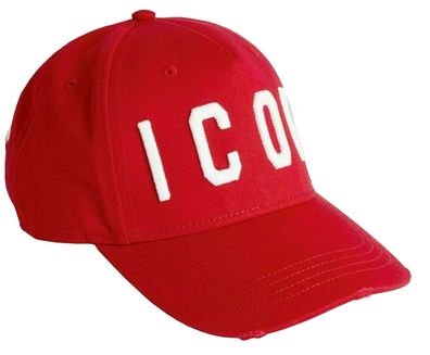 Dsquared2 Icon Baseballcap Cap Kappe Basebalkappe Cult Hat Hut Red White Bnwt