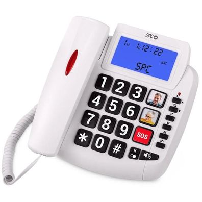 Telefon SPC Comfort Volume 2 - Weiß