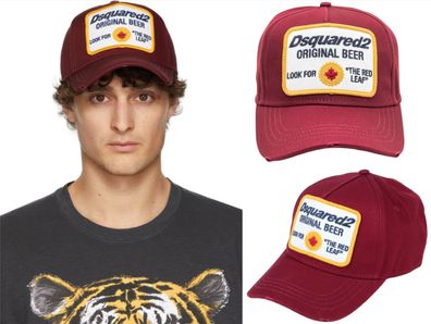 Dsquared2 Original BEER Oktoberfest Cap Baseballcap Kappe Basebalkappe Hat Hut