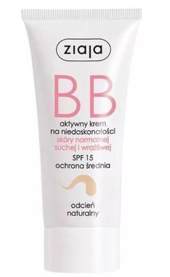 Ziaja BB Creme - Pflegende Hautkorrektur, 50ml