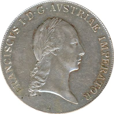 Österreich Konventionstaler 1818 V Franz I Silber*