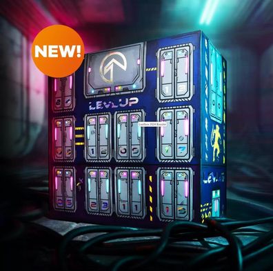 LEVLUP Lootbox Adventskalender 2024, Booster Edition, Advent Kalender Gaming,