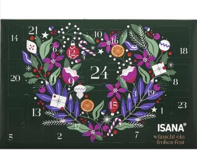 ISANA Women Adventskalender 2024 Würfel DELUXE WERT 110€ Frauen Make Up Kosmetik