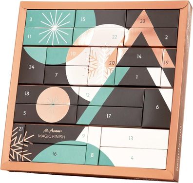 ASAM Adventskalender 2024 Beauty -Magic Finish- Frauen Kosmetik Advent Kalender