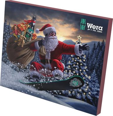 Wera Adventskalender Werkzeug 2024 Männer,