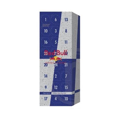 Red Bull Adventskalender 2024 - Offizieller RedBull Weihnachtskalender Kalender