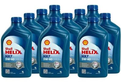 Shell Helix HX7 5W-40 10x1 Liter