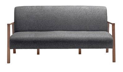 Dreisitzer Sofa Couch Wohnzimmer Luxus Sofa 3 Sitzer Design Textil Sofas