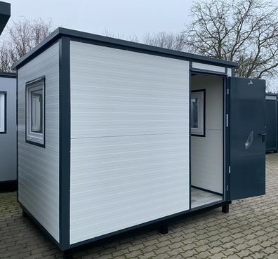 Bürocontainer , achschutzcontainer, Sicherheitsdienst, Security, Baustelle -neu