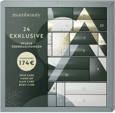 ASAM Adventskalender 2024 Beauty Damen -Beauty Edition