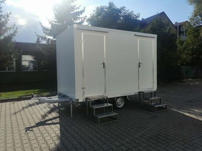 Toilettenwagen WC-Wagen mobile ToiletteToilettenanhänger- Duschanhänger möglich