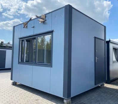 Neuer Imbisscontainer 3x4 Meter- großes Schiebefenster