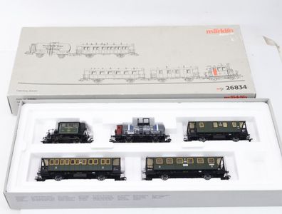 Märklin H0 26834 Zugset "Walhalla" 5-tlg. Dampflok mit Personenwagen / MFX