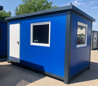 Bürocontainer Wohncontainer Büro 4x2,40 Meter - 9,6m² -neu