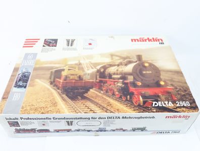 Märklin H0 2960 Starterset Dampflok BR 38 mit Güterzug / Delta Digital