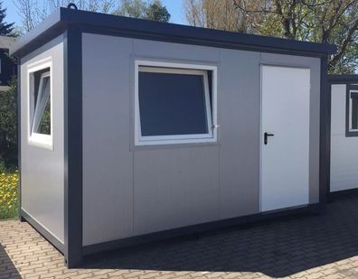 Bürocontainer 4x2,20 Meter Büro, Aufenthaltsraum, Büro, Lager, Pförtnerhäuschen