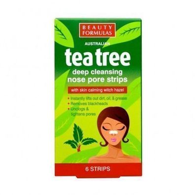 Beauty Formulas Tea Tree Peeling do twarzy, 150 ml