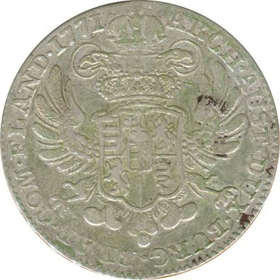 Österreich Kronentaler 1771 Maria Theresia Silber*