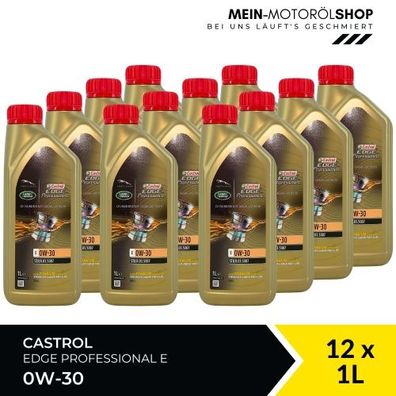 Castrol Edge Professional E 0W-30 12x1 Liter