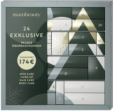 Asam Adventskalender 2024 Beauty Damen Beauty Edition Frauen Kosmetik Advent