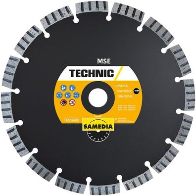 Samedia MSE Diamant-Trennscheibe Beton versch. Größen