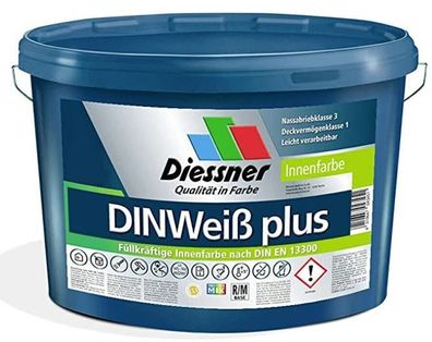 Diessner DINWeiß plus Innenfarbe verschiedene Gebinde