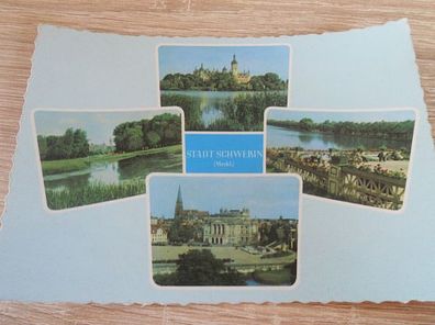 4882 / Ansichtskarte - Stadt Schwerin - Karte von 1962