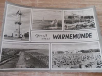 4889 / Ansichtskarte -Gruß aus Warnemünde