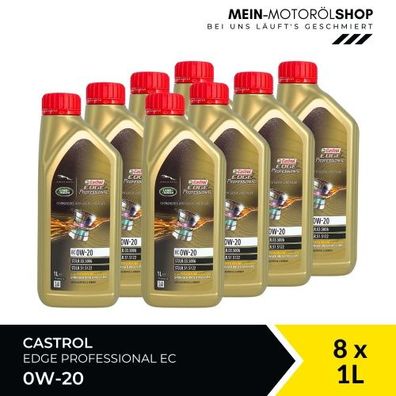 Castrol Edge Professional EC 0W-20 8x1 Liter