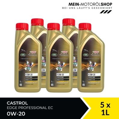 Castrol Edge Professional EC 0W-20 5x1 Liter