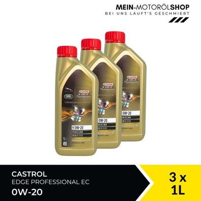 Castrol Edge Professional EC 0W-20 3x1 Liter