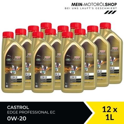 Castrol Edge Professional EC 0W-20 12x1 Liter