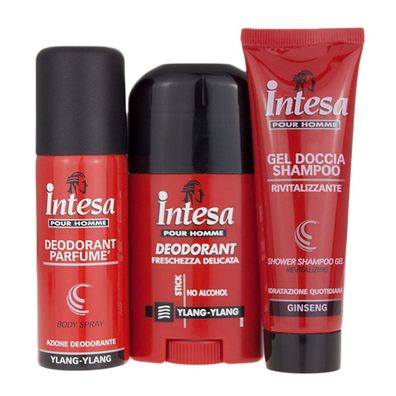 intesa pour Homme Mini travel Set for men - deo + stick + duschgel